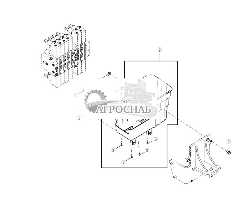 Крышка заднего клапана управления, Grade Pro - ST3578 522.jpg